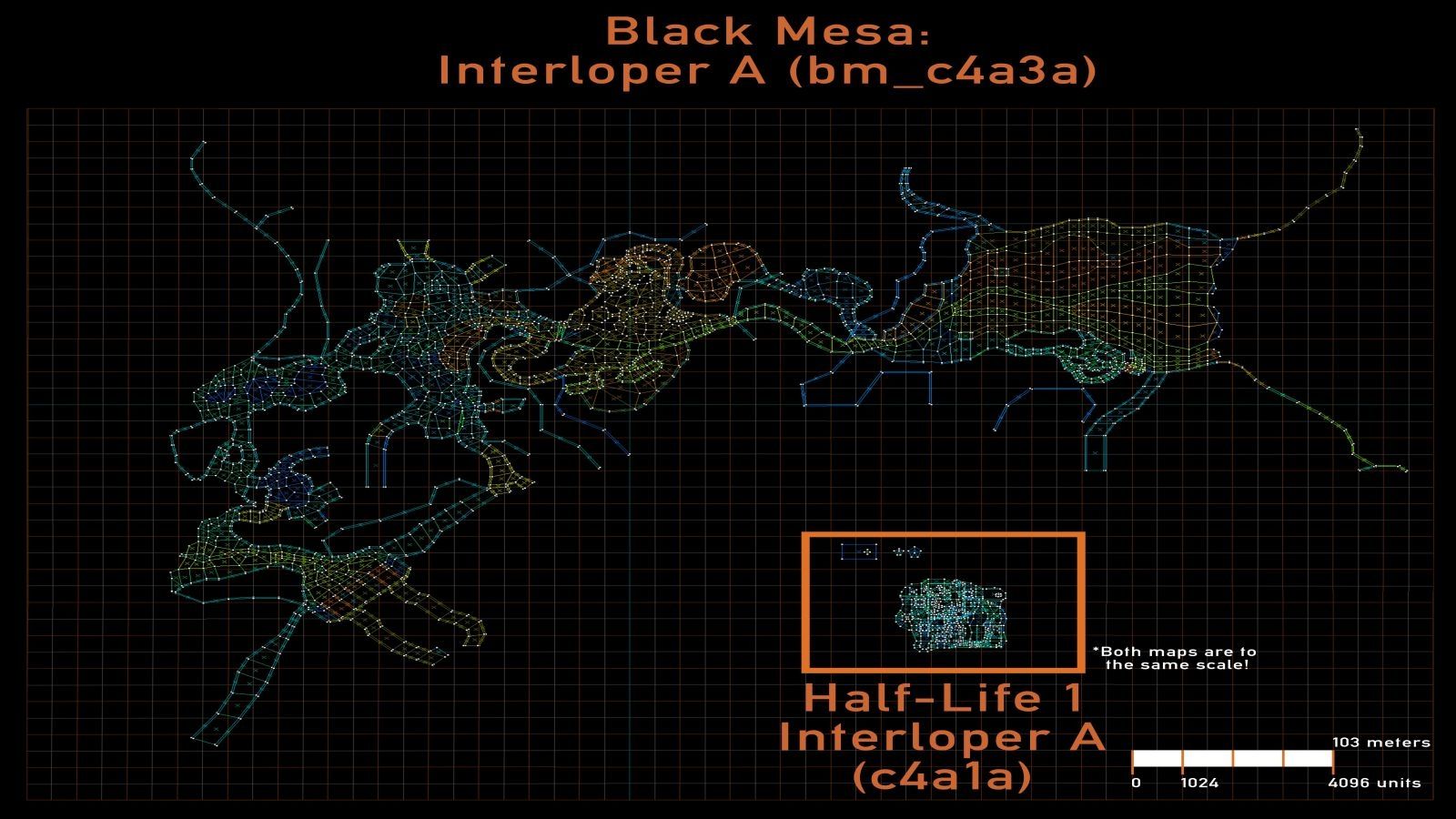 Black Mesa - comparatif