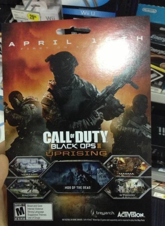 Black Ops 2 Uprising - visuel