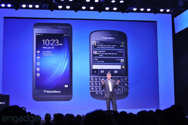 BlackBerry 10 terminaux