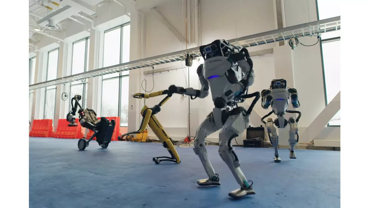 Boston Dynamics fait danser le twist à ses robots