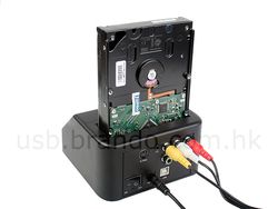 Brando SATA HDD Multimedia Dock_2