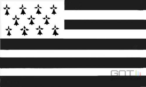 Bretagne drapeau triskel Bretagne drapeau triskel