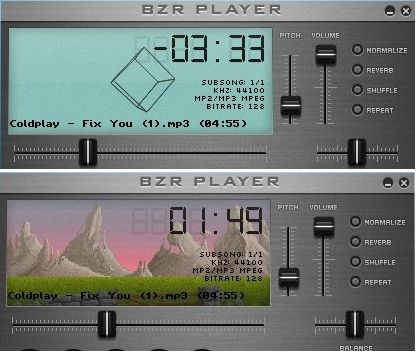 BZR Player screen2