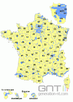 Carte degroupage 2005 Carte degroupage 2005