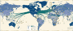 Carte monde comm
