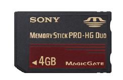 Carte sony memory stick pro hg