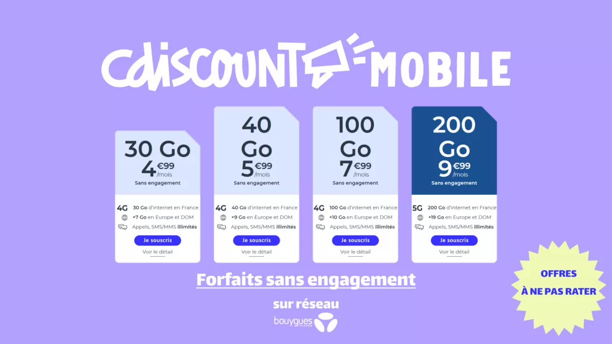 Un Forfait Mobile Go G Moins De Sans Engagement Et Avec