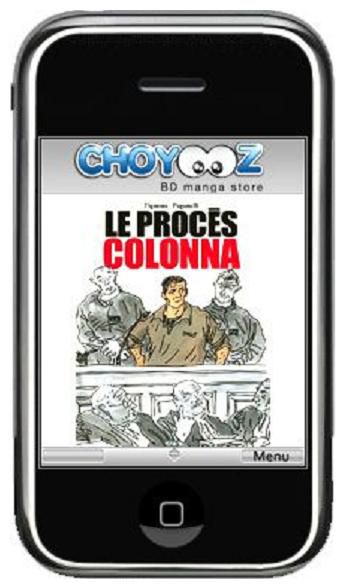 Choyooz proces Colonna iPhone