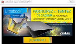 Concours Ultrabook Samsung