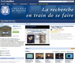 Dailymotion-College-de-France