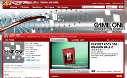 Dailymotion Game One