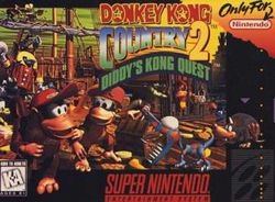 Donkey Kong Country 2 : Diddy\\\'s Kong Quest - Pochette