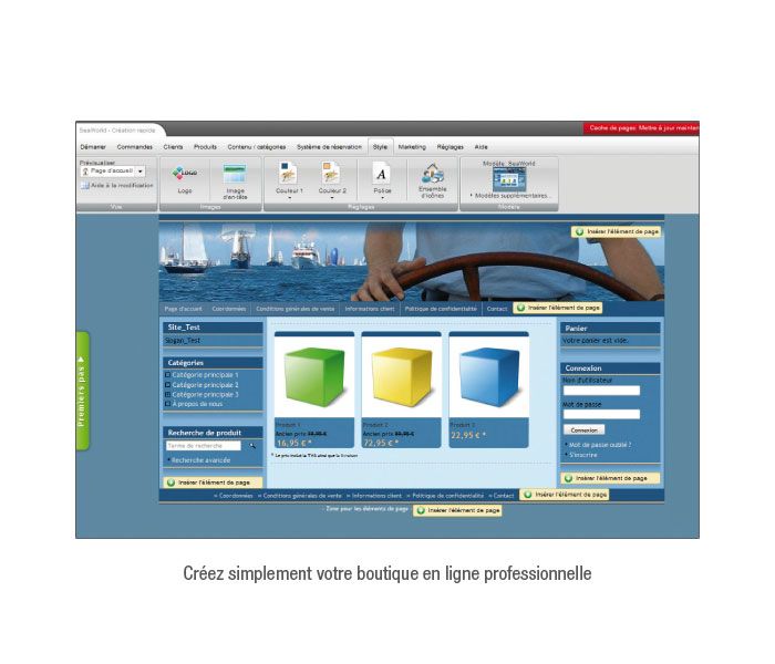 EBP Votre Site E-commerce screen1