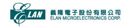 Elan Microelectronics logo