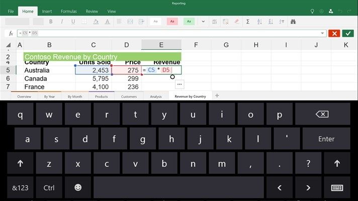 Excel-Mobile-Windows-10