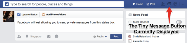 facebook statuts messages