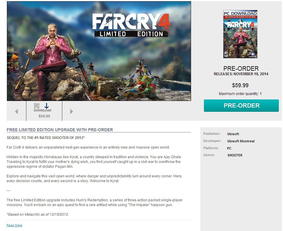 Far Cry 4 - Uplay