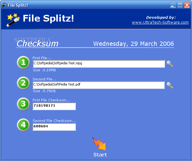 File Splitz! screen2