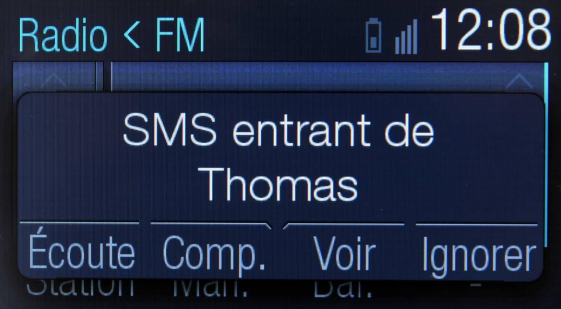Ford Sync SMS