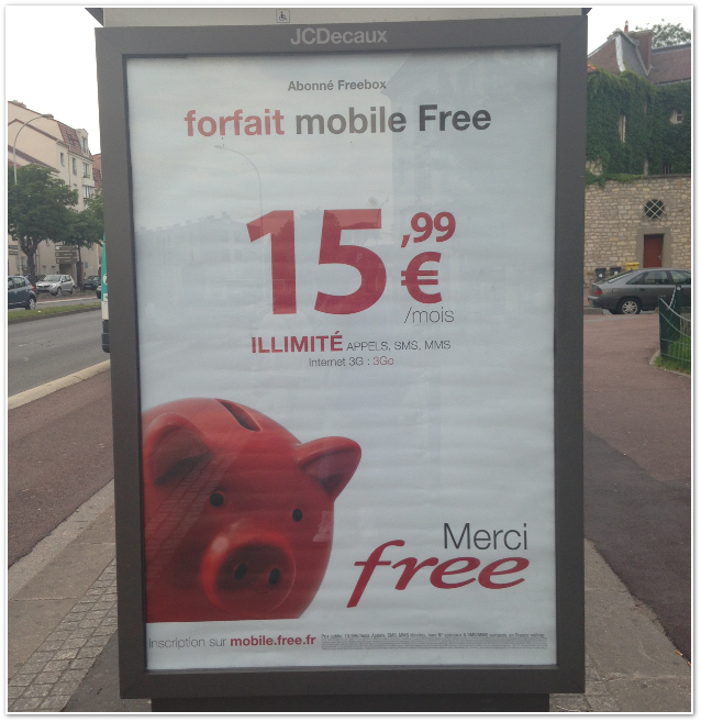 Free Mobile publicitÃ© 2