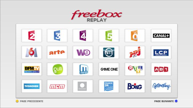 freebox replay
