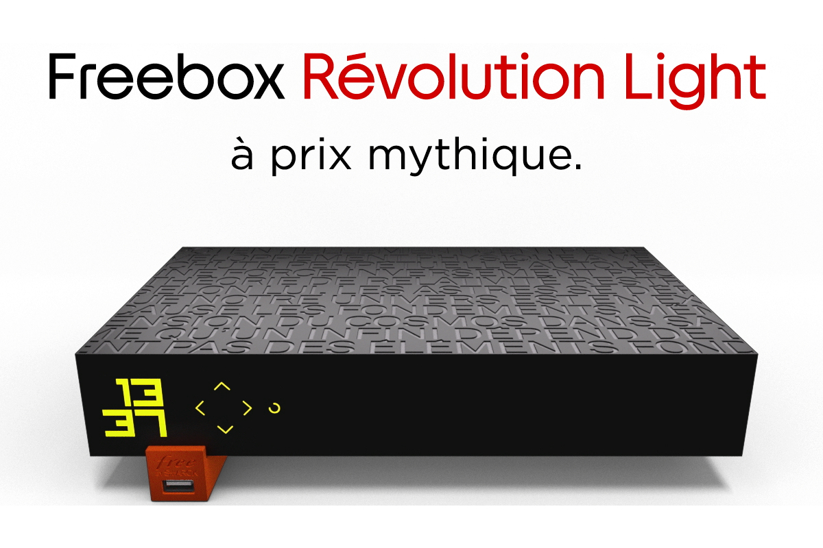 La surprise Freebox Révolution Light de Free