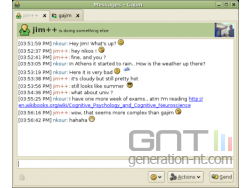 Gajim client jabber small Gajim client jabber small