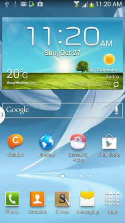 Galaxy Note 2 jelly bean