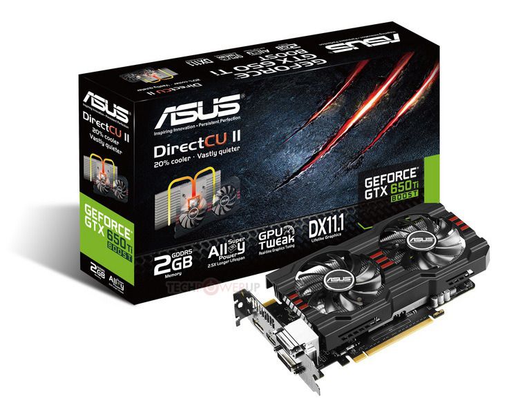 GeForce GTX 650 Asus