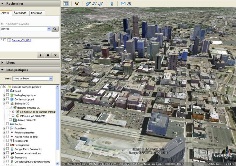 Google Earth screen 2