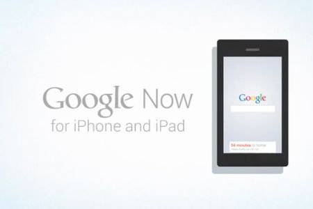 google now ipad iphone