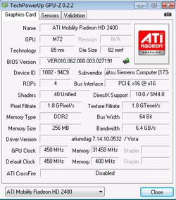 GPU Z 0.2.2 principale