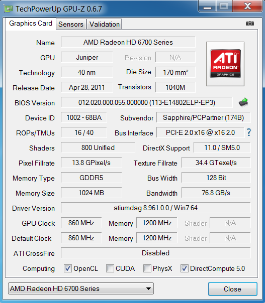 GPU-Z 1