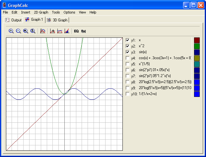 GraphCalc screen1