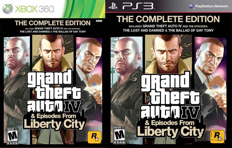 GTA IV The Complete Edition Pochettes