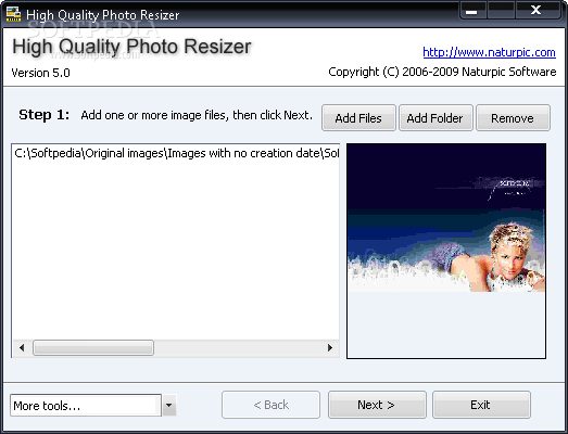 High Quality Photo Resizer screen 2