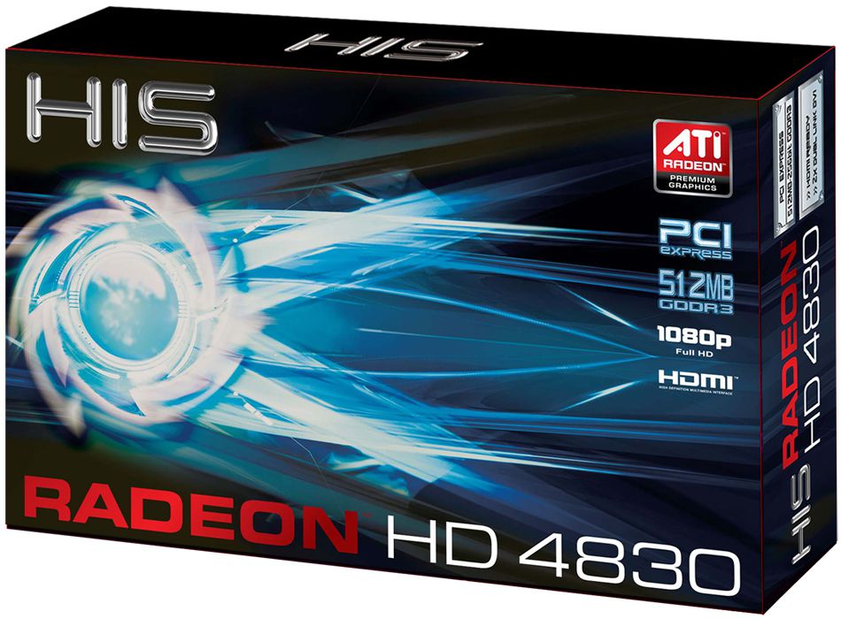 HIS ATI Radeon HD 4830 2