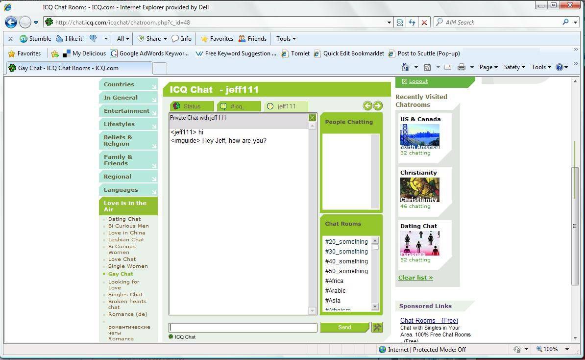 ICQ screen2