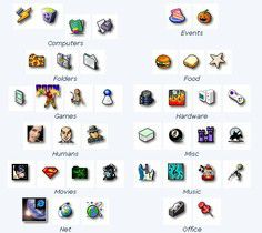 iDev Icon Collection screen