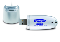 Integral 32GB Silver USB Flash Drive