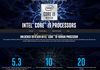 Intel Comet Lake-S : des Intel Core i9-10900K, i7-10700K et i5-10600K
