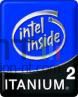 Intel itanium 2 montecito logo Intel itanium 2 montecito logo