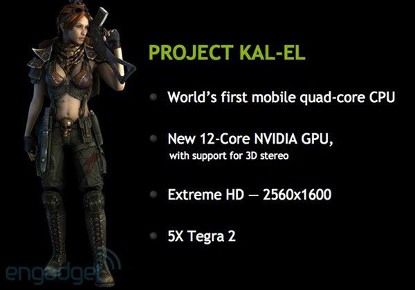 Intel Project Kal-El Tegra 3