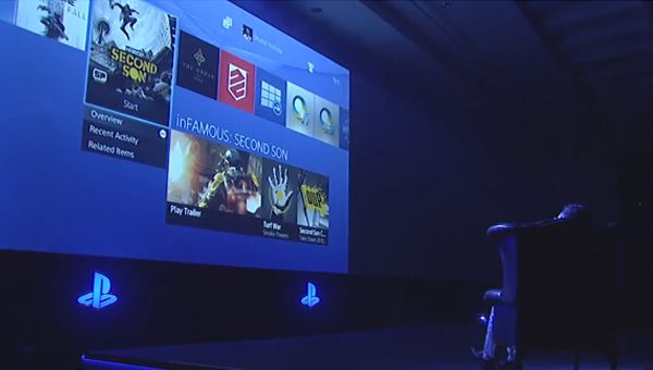 Interface PS4 - Gamescom