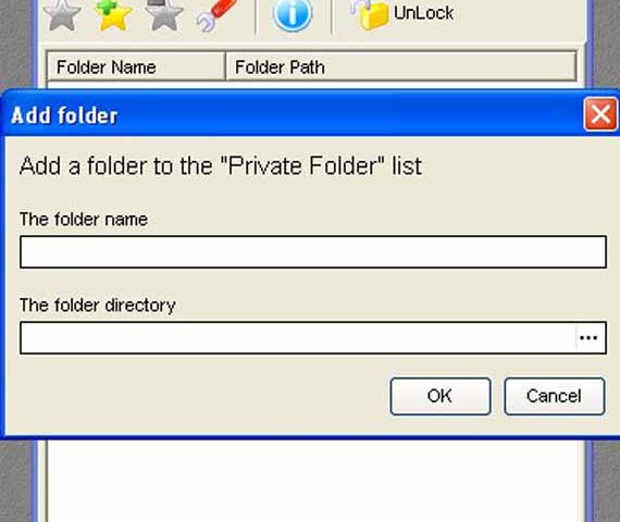Invisible Private Folder screen 1