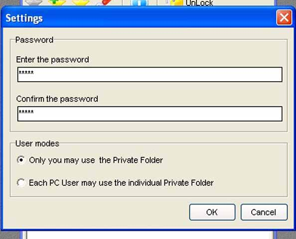 Invisible Private Folder screen 2