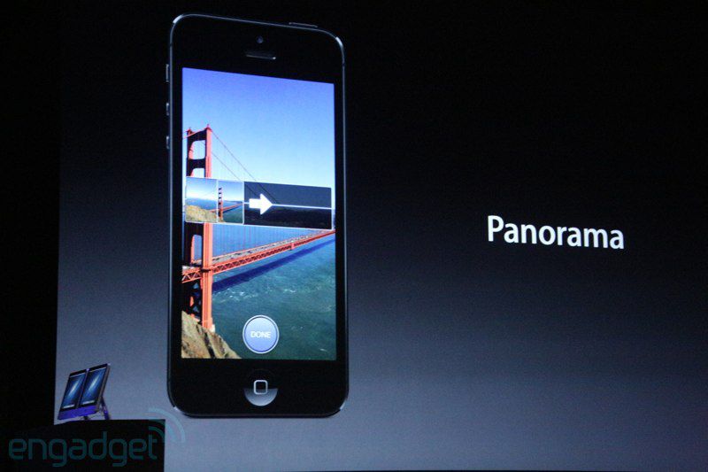 iPhone 5 panorama