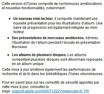 iTunes 11.0.3