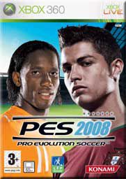 Jaquette pes 2008 xbox 360