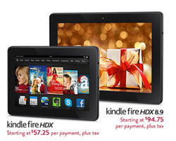 kindle fire HDX easy payment